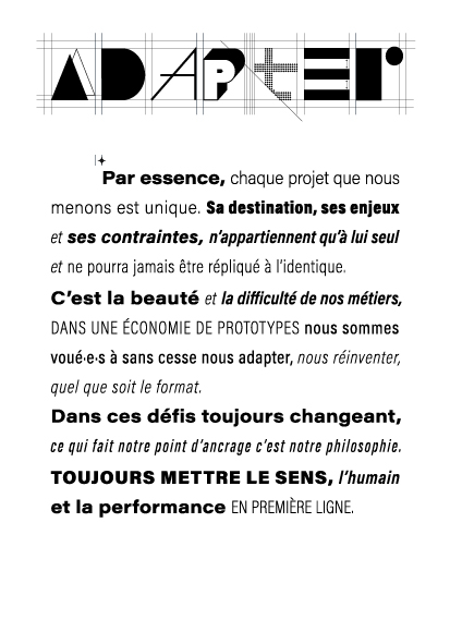 Kulte - Correspondance MARS 2025 - ADAPTER - réalisé par Agence Kulte