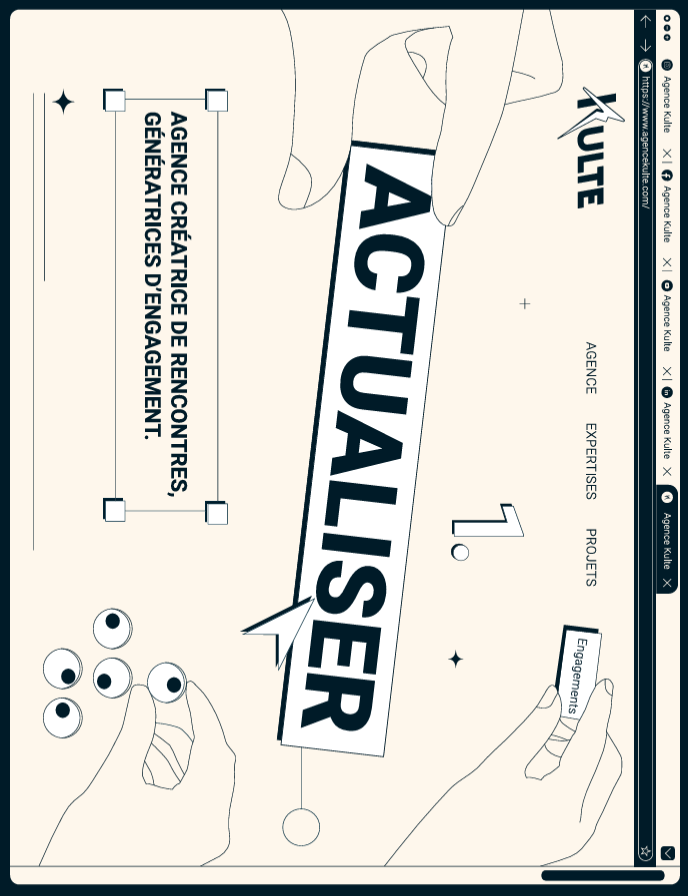 Kulte - Correspondance NOVEMBRE 2025 - ACTUALISER - réalisé par Agence Kulte